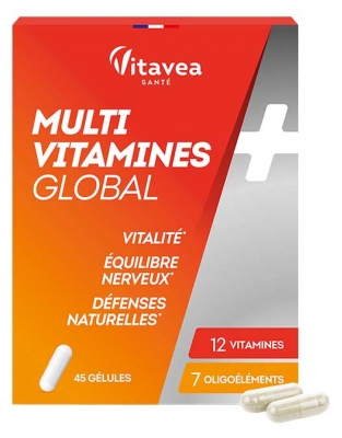 Vitavea Multivitaminai Global 45 Kapsulės