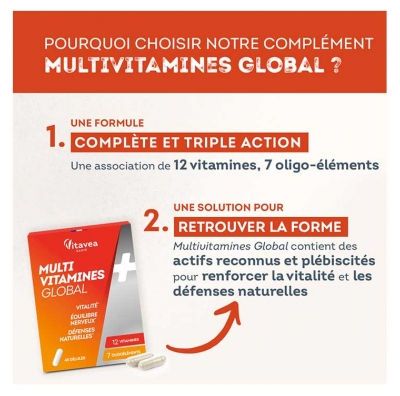 Vitavea Multivitamines Global 45 Gélules