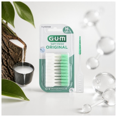 GUM Soft-Picks Original Medium 100 Eenheden