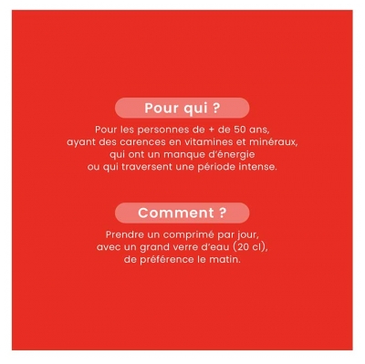 Santarome Vita'Max Multivitamines 50+ 30 Comprimés