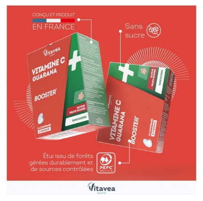Vitavea Vitamine C Guarana 24 Comprimés à Croquer