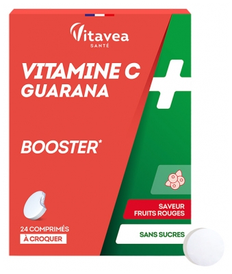 Vitavea Vitamine C Guarana 24 Comprimés à Croquer