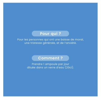 Santarome Griffonia Rhodiola 20 Ampoules