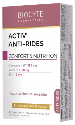 Biocyte Activ' Anti-Rides 30 Capsules