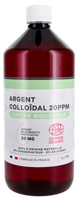 Dr. Theiss Koloidālais Sudrabs 20 ppm Bio 1 Litrs