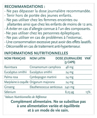 Phytosun Arôms Aromadoses Défenses Naturelles 30 Capsules