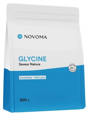 Novoma Krystalliseret Glycin 100% Ren Naturlig Smag 300 g