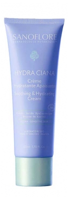 Sanoflore Hydra Ciana Crème Hydratante Apaisante Bio 50 ml