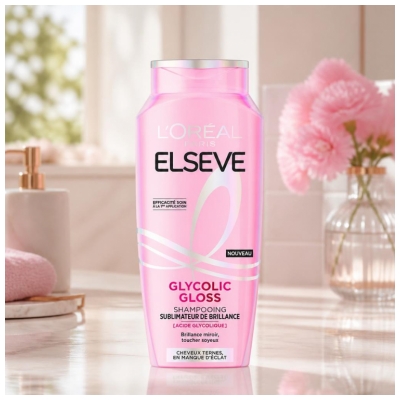 L'Oréal Paris Elseve Glycolic Gloss Glansforstærkende Shampoo 250 ml