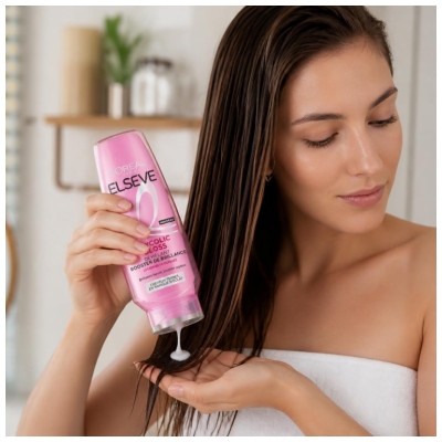 L'Oréal Paris Elseve Glycolic Gloss Spīduma Pastiprinošs Balzams 250 ml