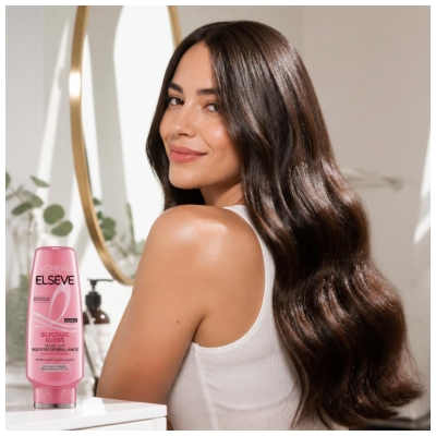 L'Oréal Paris Elseve Glycolic Gloss Spīduma Pastiprinošs Balzams 250 ml