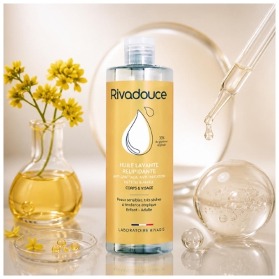 Rivadouce Aceite Limpiador Relipidante 400 ml