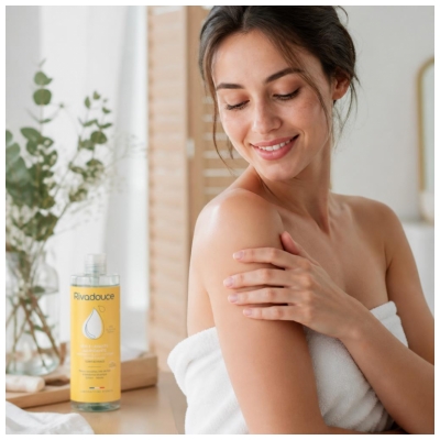 Rivadouce Lipidåterfettande Tvättolja 400 ml