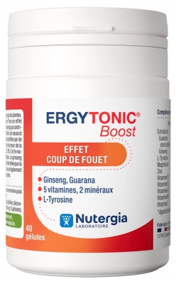 Nutergia Ergytonic Boost 40 Gélules