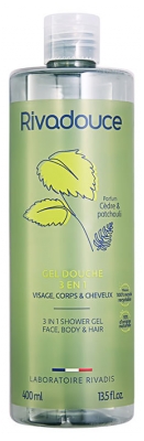 Gel de Banho 3 em 1 Rivadouce Cedro & Patchouli 400 ml