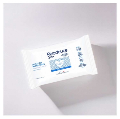 Rivadouce Care Impregnated Wipes 50 Wipes