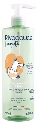 Rivadouce Child Chapeau L'Abricot 3in1 Shower Gel 400 ml