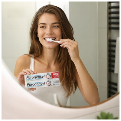 Parogencyl Ikenien Ennaltaehkäisy Valkoisuus Pakkaus 2 x 75 ml