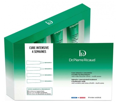 Dr Pierre Ricaud Cure Intensive Concentrée 4 Acides Hyaluroniques 40 ml