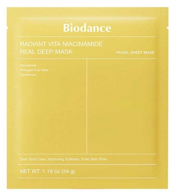 Masca Biodance Radiant Vita Niacinamide Real Depp 34 g