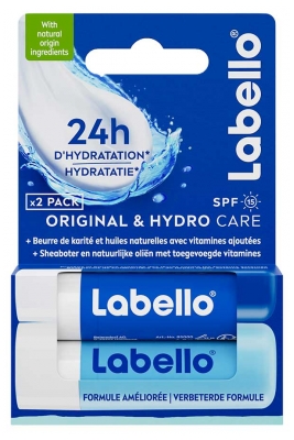 Labello Original 4,8 g + Hydro Care SPF15 4,8 g