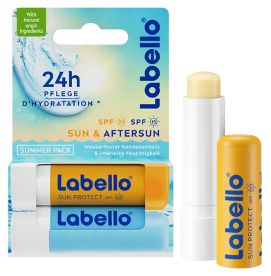Labello Sun Protect SPF50 4,8 g + Hydro Care SPF15 4,8 g
