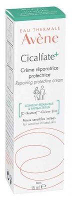 Avène Cicalfate + Aizsargājošs un Remontējošs Krēms 15 ml