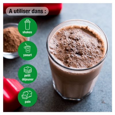 Purasana Whey Protéine Saveur Cacao Bio 400 g