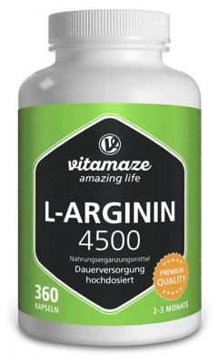 Vitamaze L-Arginin 4500 360 Kapslí