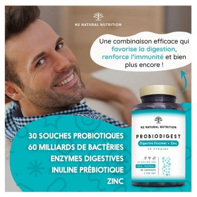 N2 Natural Nutrition Probiodigest 90 Capsules