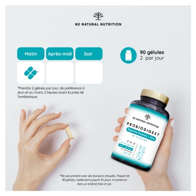 N2 Natural Nutrition Probiodigest 90 Capsules
