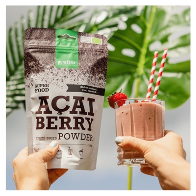 Purasana Bayas de Acai en Polvo Ecológico 100 g