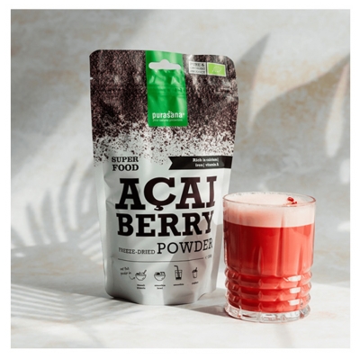 Purasana Økologisk Açaí Bær Pulver 100 g