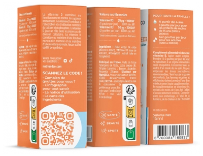 Nutri&Co Vitamine D3 15 ml