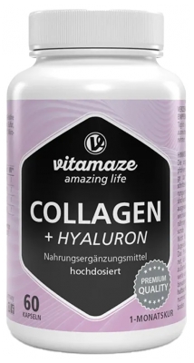 Vitamaze Kollagen + Hyaluronsäure 60 Kapseln