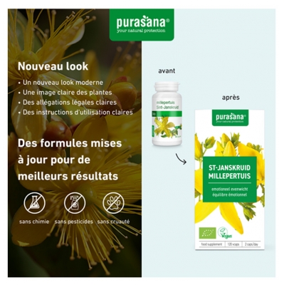 Purasana Millepertuis Bio 120 Gélules