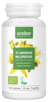 Purasana Šentjanžev Zeliščni Kompleks Bio 120 Kapsul