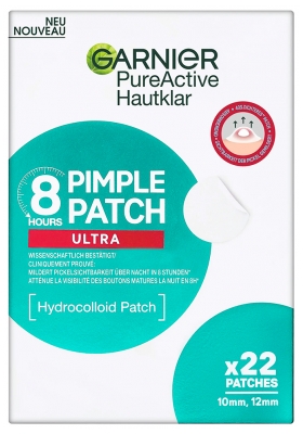 Garnier PureActive Pimple Patch Ultra 22 Patchs Hydrocolloïdes