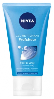 Nivea Friskhed Rensende Gel til Normale til Blandede Hudtyper 150 ml