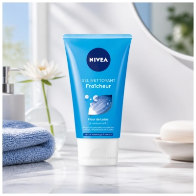 Nivea Osvežilni Čistilni Gel za Normalno do Mešano Kožo 150 ml