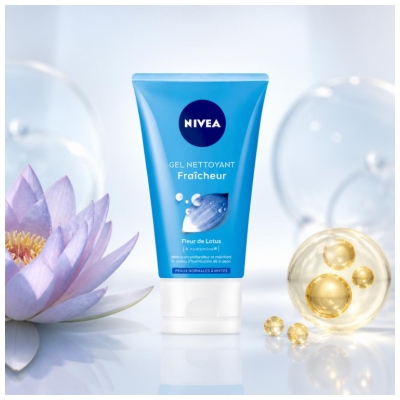 Nivea Osvežilni Čistilni Gel za Normalno do Mešano Kožo 150 ml