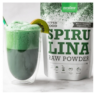 Purasana Ekologiskt Spirulinapulver 200 g