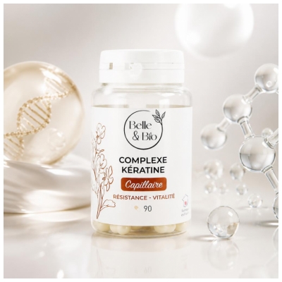 Belle & Bio Haarkeratin-Komplex 90 Kapseln