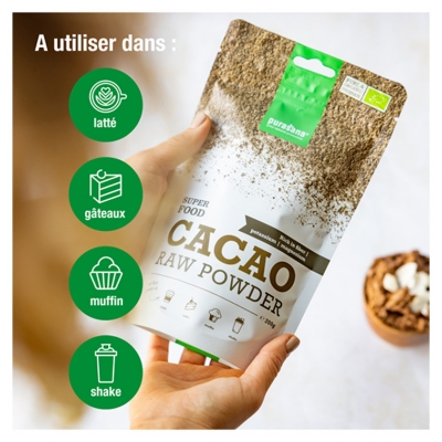 Purasana Poudre de Cacao Bio 200 g