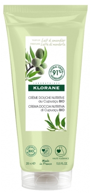 Crema de Ducha Nutritiva de Klorane con Leche de Almendras Ecológica de Cupuaçu 200 ml