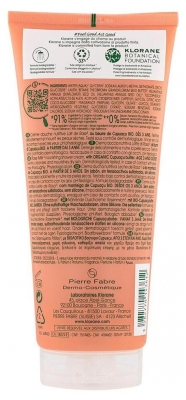 Klorane Crème Douche Nutritive au Cupuaçu Bio Lait de Rose 200 ml
