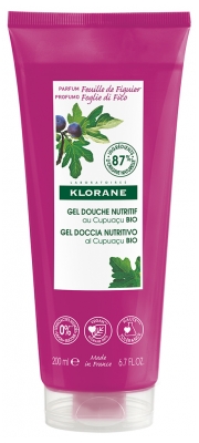 Klorane Nærende Shower Gel med Økologisk Cupuaçu Figenblad 200 ml
