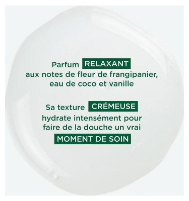 Klorane Crème Douche Nutritive au Cupuaçu Bio Fleur de Frangipanier 200 ml