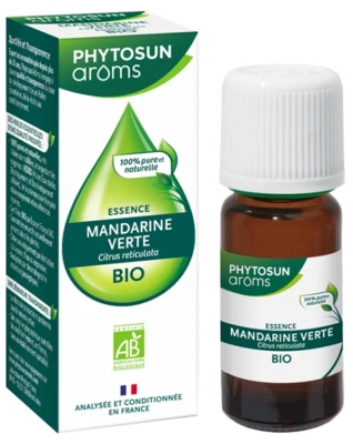 Phytosun Arôms Zaļās mandarīna (Citrus Reticulata) ēteriskā eļļa BIO 10 ml