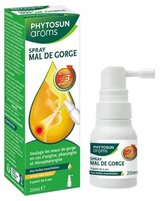 Phytosun Arôms Spray na Ból Gardła 20 ml
